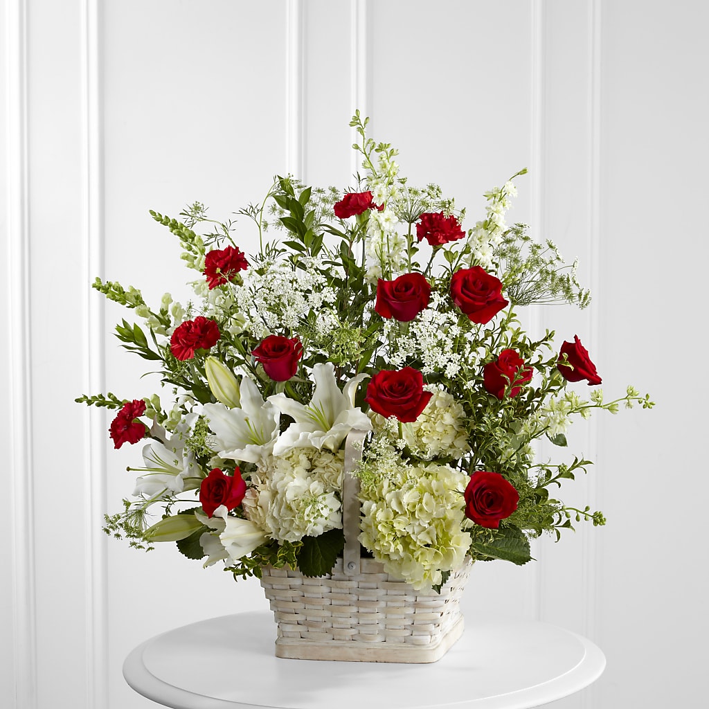 In Loving Memory Arrangement –  Margartia Flowers, Jersey City NJ