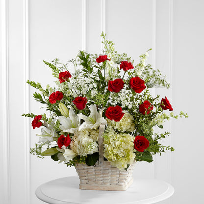 In Loving Memory Arrangement –  Margartia Flowers, Jersey City NJ