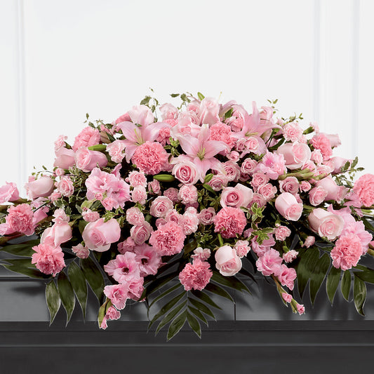 Garden of Comfort Casket Spray (Standard) –  Margartia Flowers, Jersey City NJ