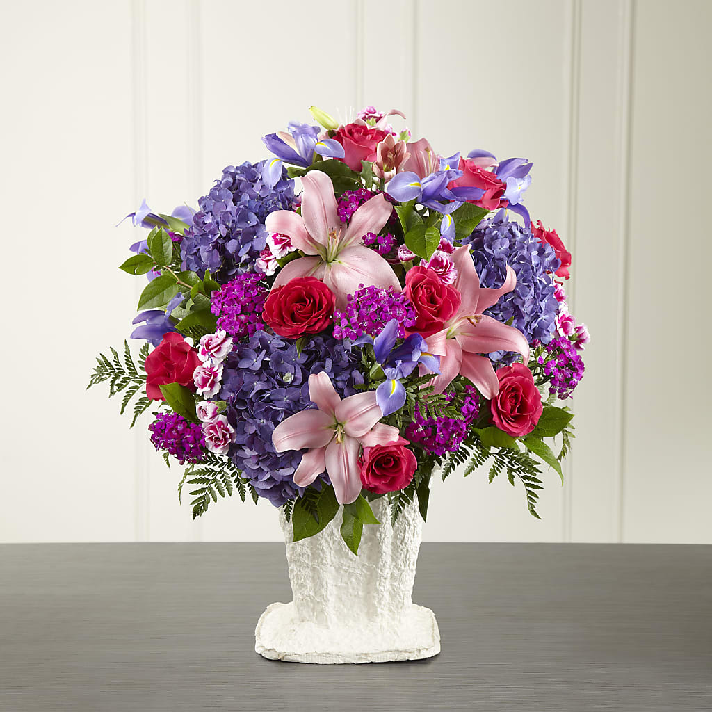 We Fondly Remember Arrangement –  Margartia Flowers, Jersey City NJ