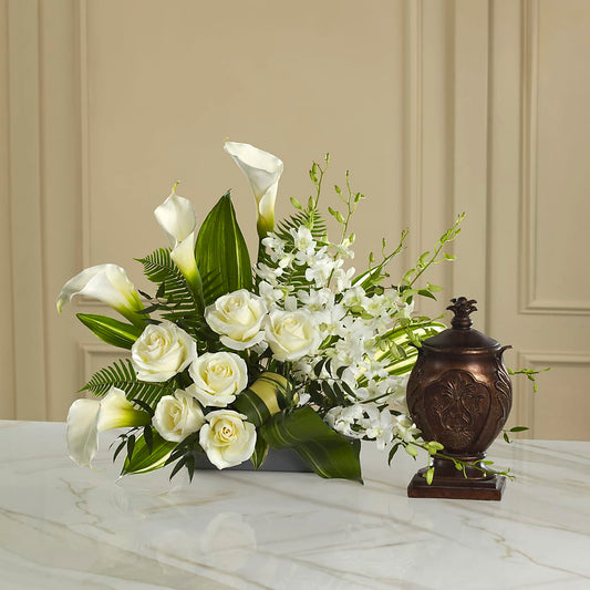 At Peace Arrangement –  Margartia Flowers, Jersey City NJ