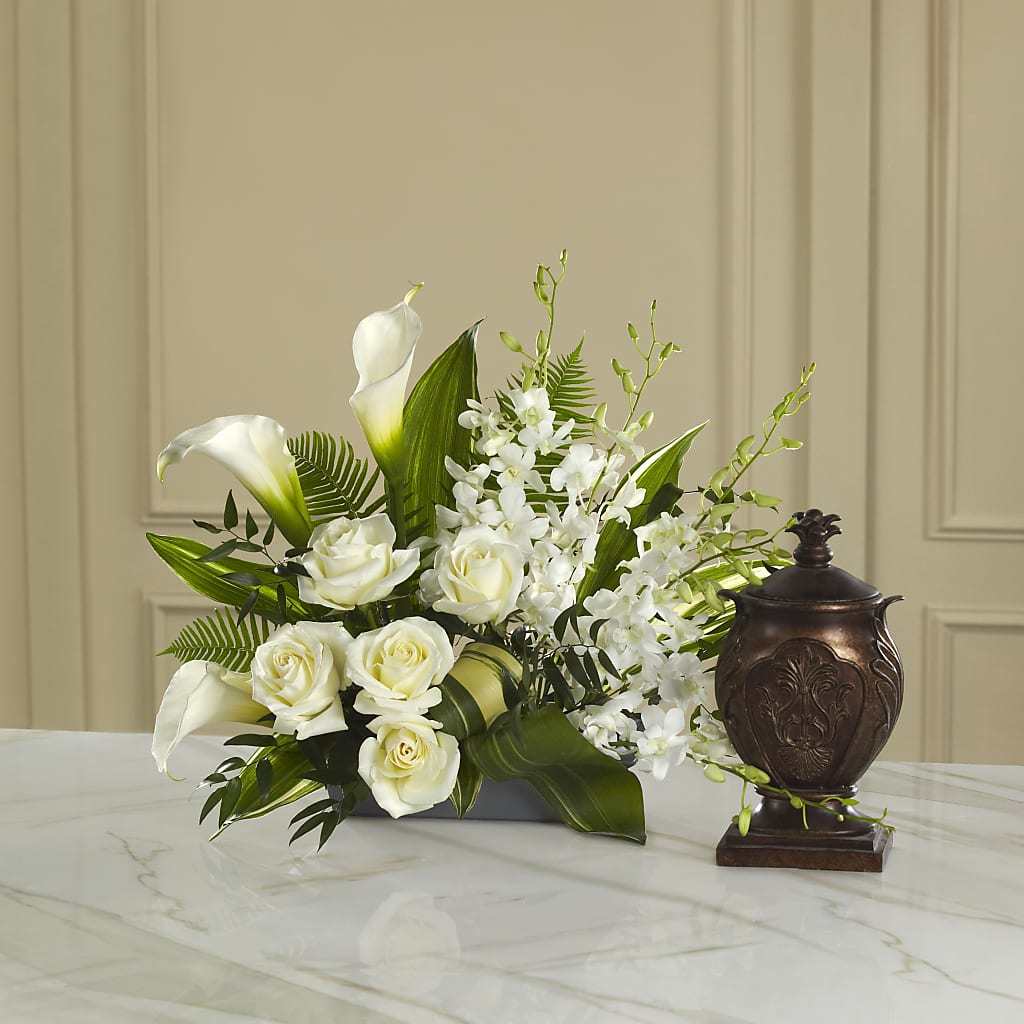 At Peace Arrangement –  Margartia Flowers, Jersey City NJ