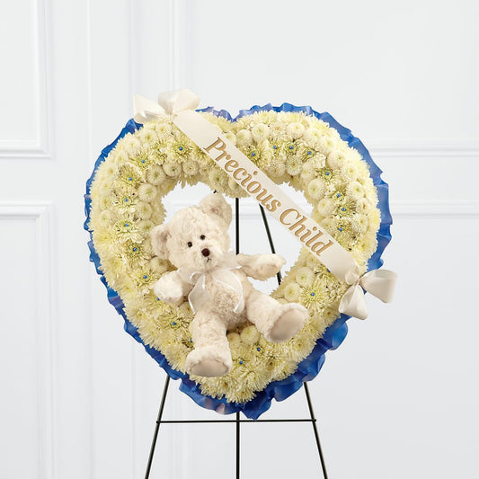 Precious Child Standing Heart –  Margartia Flowers, Jersey City NJ