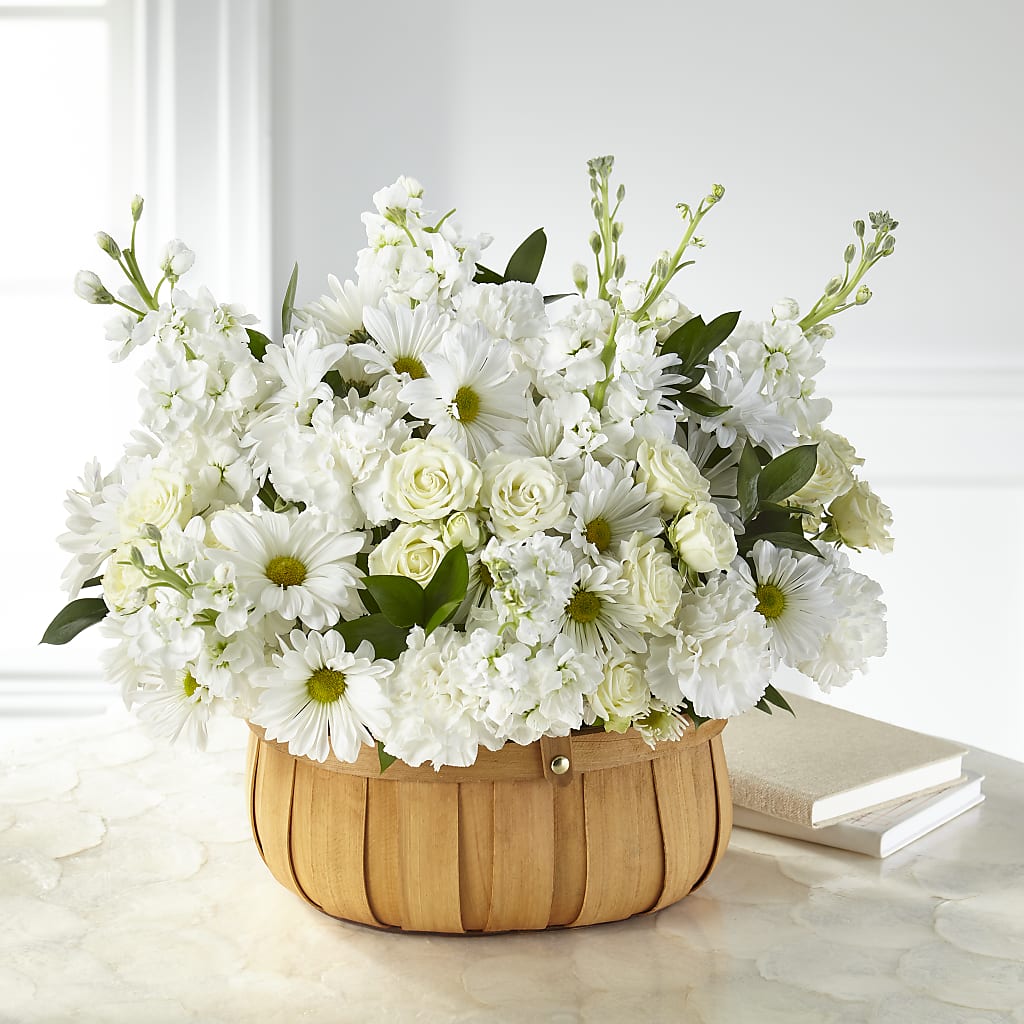 Graceful Garden Basket –  Margartia Flowers, Jersey City NJ