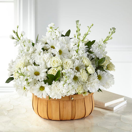 Graceful Garden Basket –  Margartia Flowers, Jersey City NJ