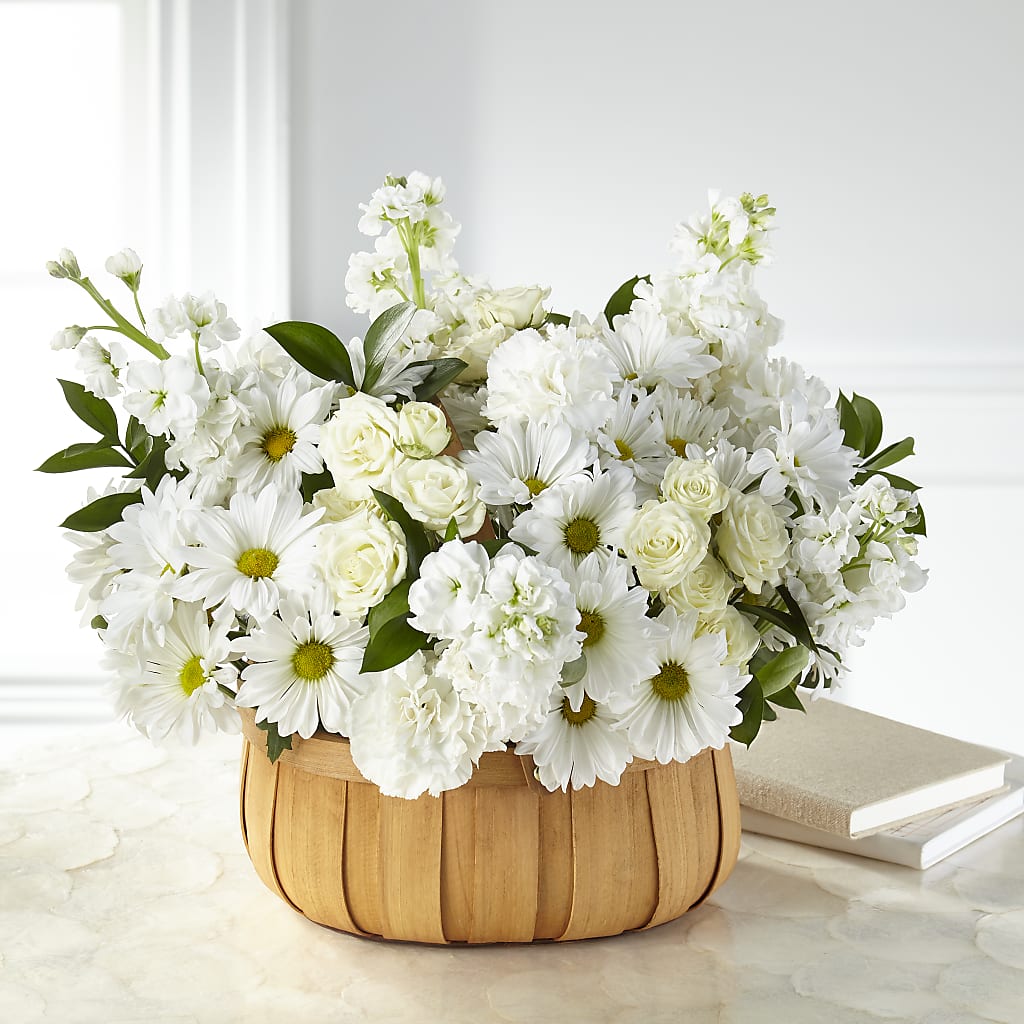 Graceful Garden Basket –  Margartia Flowers, Jersey City NJ