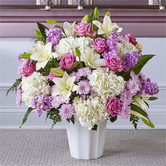 Heaven Sent Floor Basket –  Margartia Flowers, Jersey City NJ