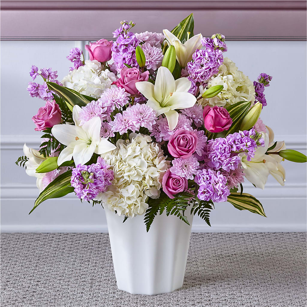 Heaven Sent Floor Basket –  Margartia Flowers, Jersey City NJ