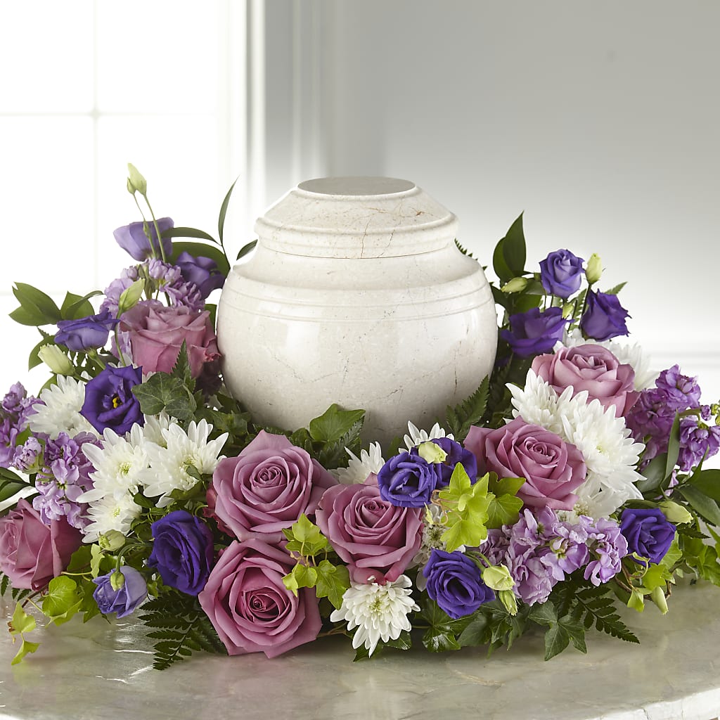 Blooming Sympathy Cremation Adornment –  Margartia Flowers, Jersey City NJ