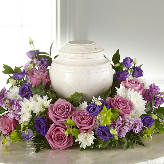 Blooming Sympathy Cremation Adornment –  Margartia Flowers, Jersey City NJ