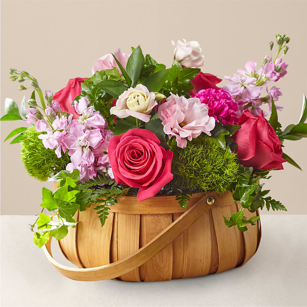 Radiance in Bloom Basket –  Margartia Flowers, Jersey City NJ