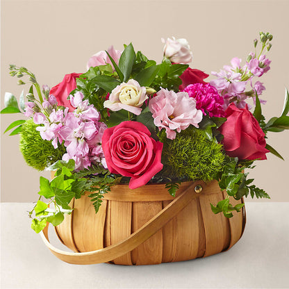 Radiance in Bloom Basket –  Margartia Flowers, Jersey City NJ