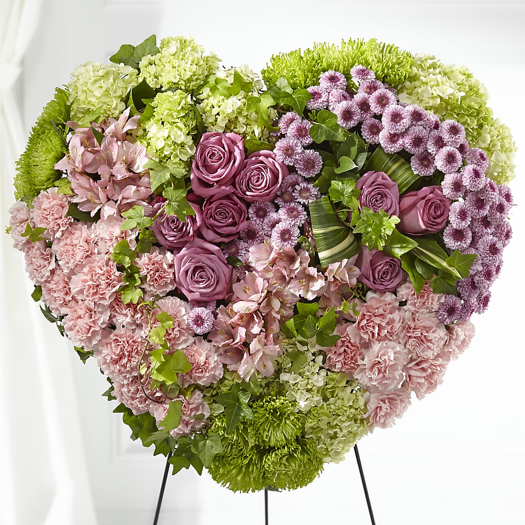 Heartwarming Standing Heart –  Margartia Flowers, Jersey City NJ