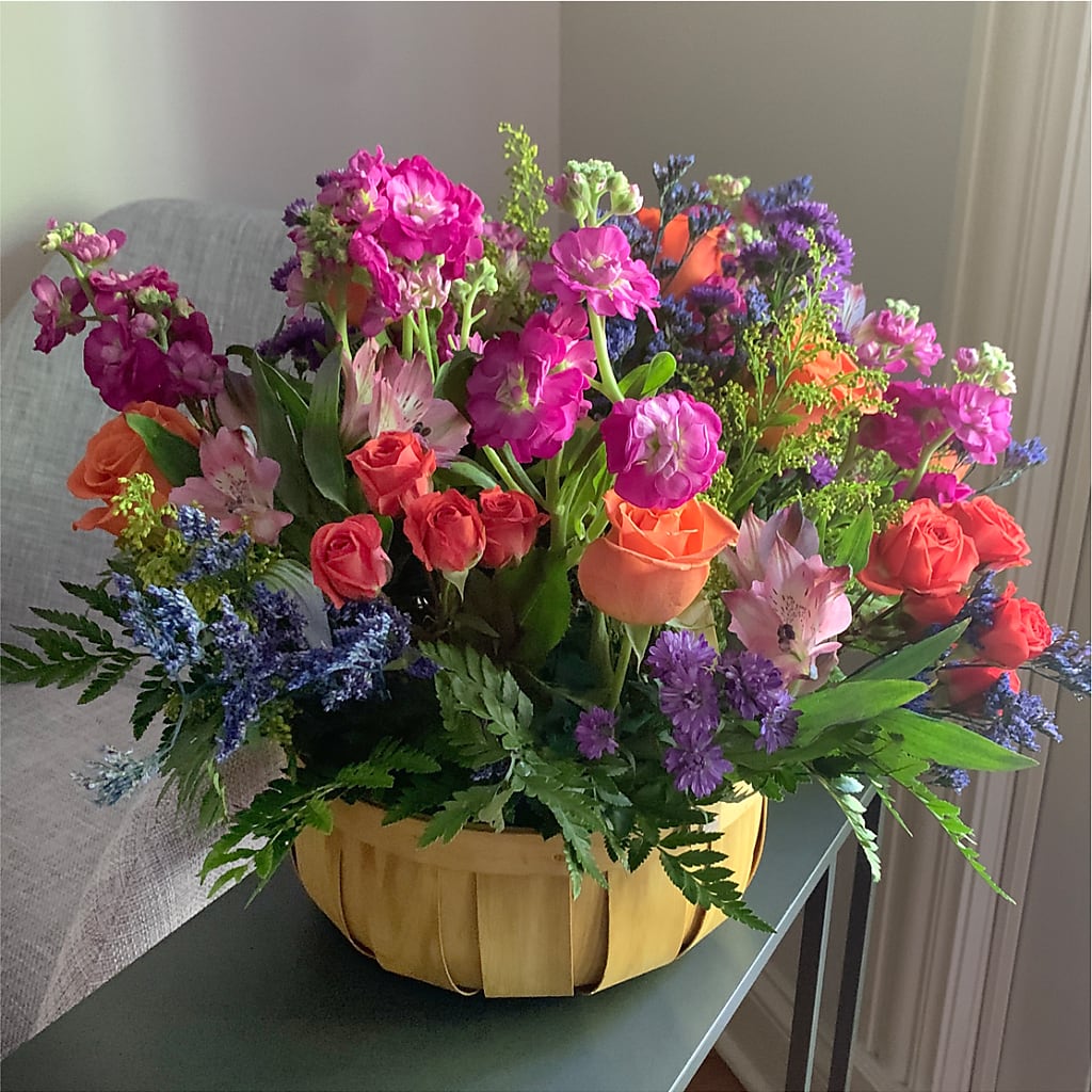 Garden of Life Basket –  Margartia Flowers, Jersey City NJ