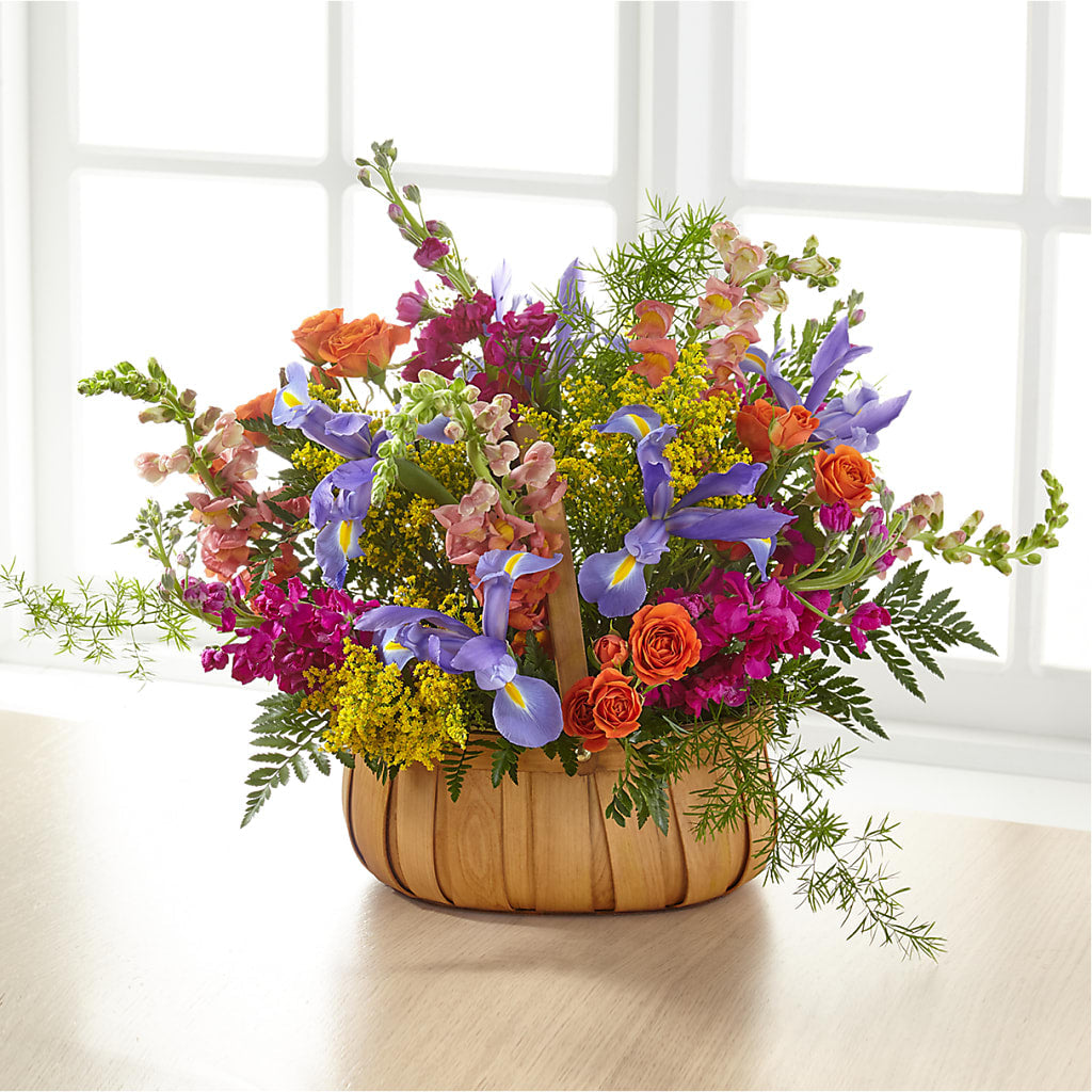 Garden of Life Basket –  Margartia Flowers, Jersey City NJ