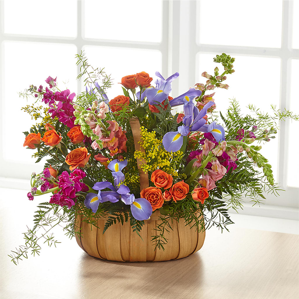Garden of Life Basket –  Margartia Flowers, Jersey City NJ