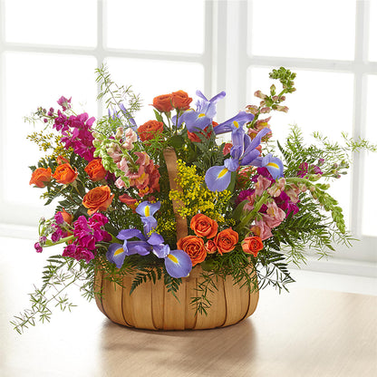 Garden of Life Basket –  Margartia Flowers, Jersey City NJ