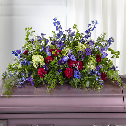 Always Treasured Casket Spray –  Margartia Flowers, Jersey City NJ