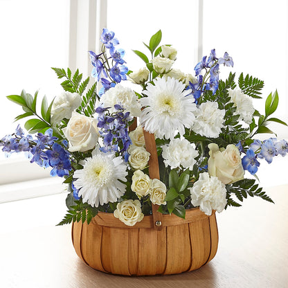 Harmony & Grace Basket –  Margartia Flowers, Jersey City NJ