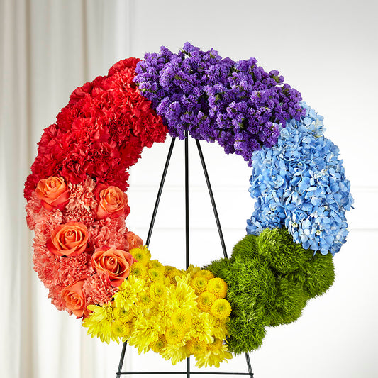 Circle of Love Wreath –  Margartia Flowers, Jersey City NJ