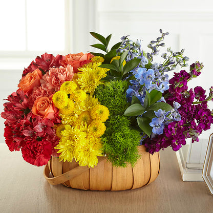 Prideful Basket –  Margartia Flowers, Jersey City NJ