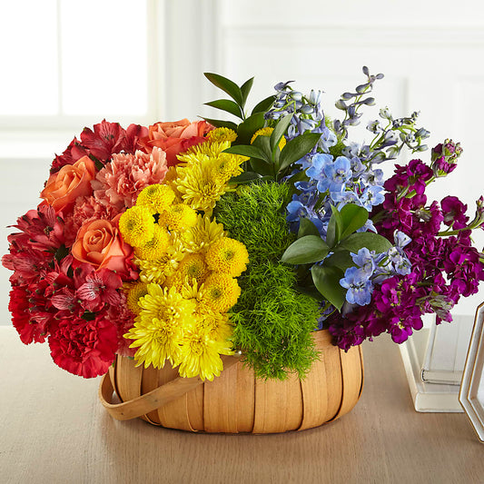 Prideful Basket –  Margartia Flowers, Jersey City NJ