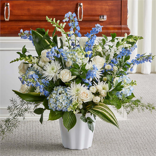 Everlasting Memories Floor Basket –  Margartia Flowers, Jersey City NJ