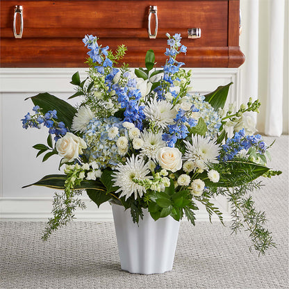 Everlasting Memories Floor Basket –  Margartia Flowers, Jersey City NJ
