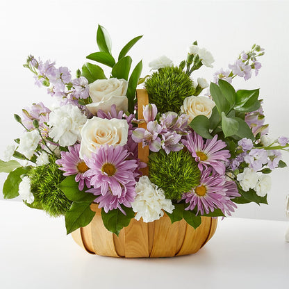 Peace & Love Basket –  Margartia Flowers, Jersey City NJ
