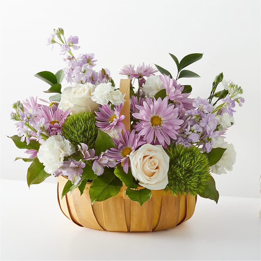 Peace & Love Basket –  Margartia Flowers, Jersey City NJ