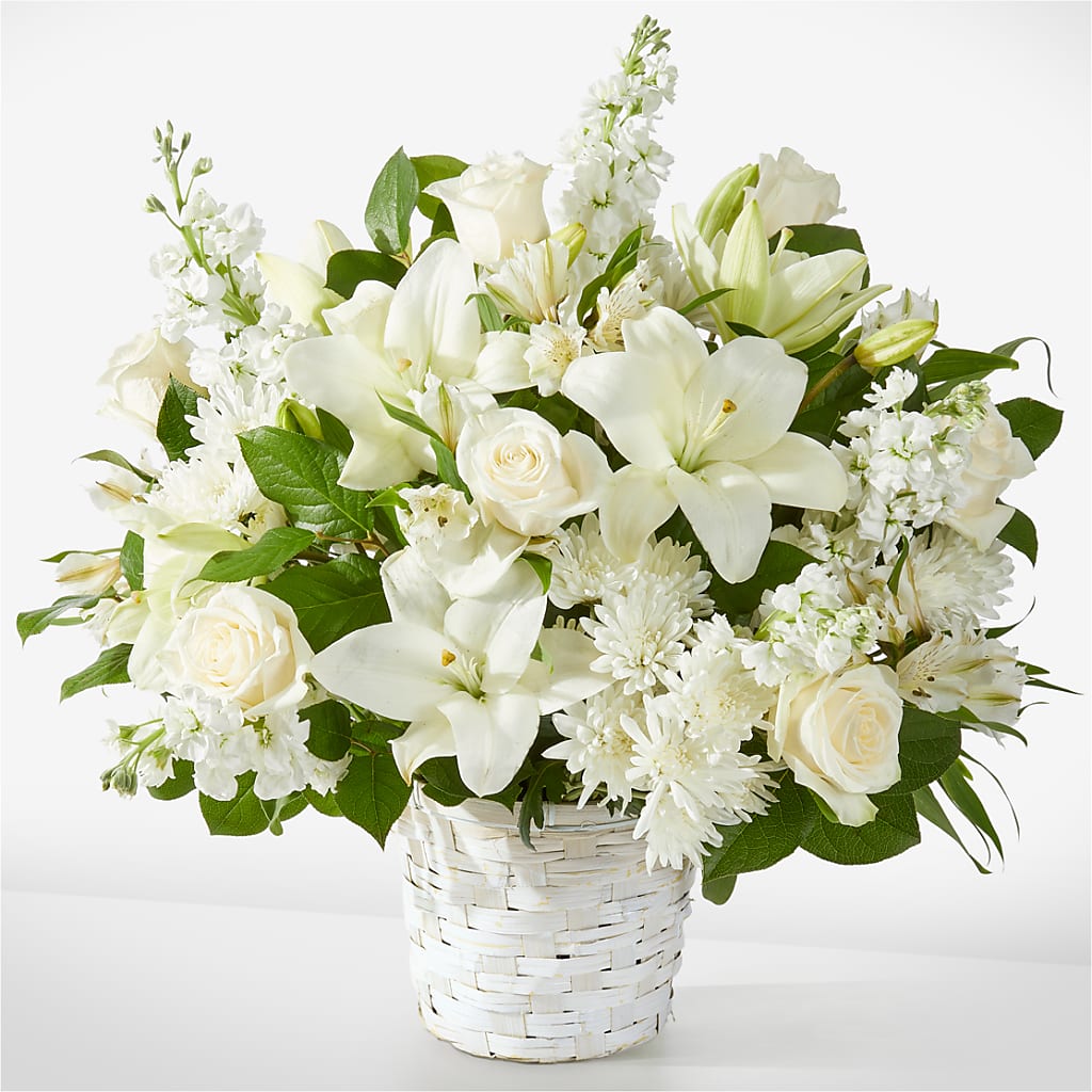 Peaceful Reflections Arrangement –  Margartia Flowers, Jersey City NJ