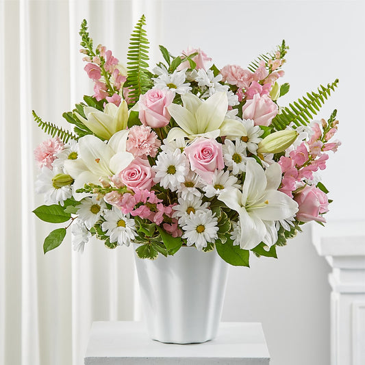 Soft Touch Tabletop Basket –  Margartia Flowers, Jersey City NJ