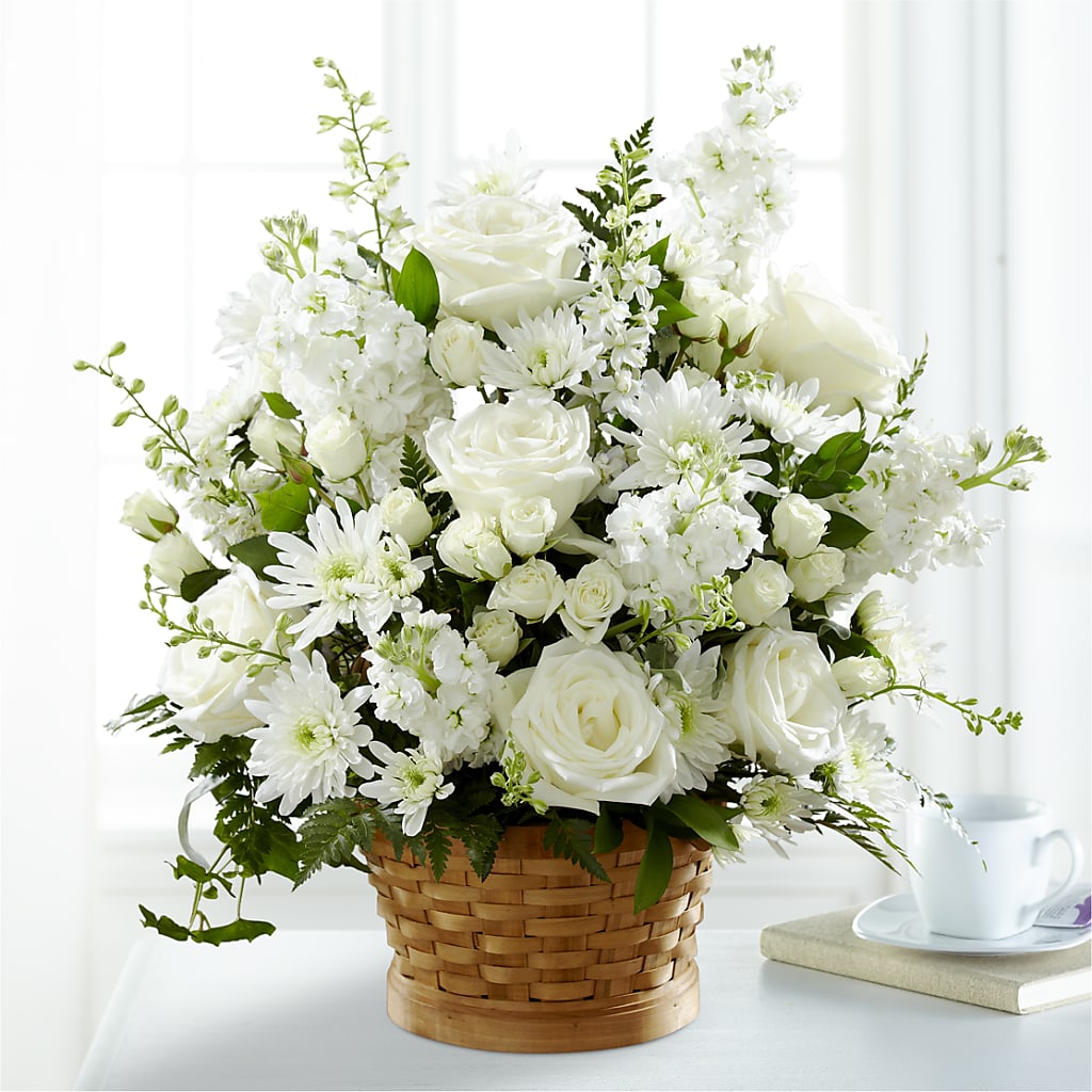 Heartfelt Condolences Arrangement –  Margartia Flowers, Jersey City NJ
