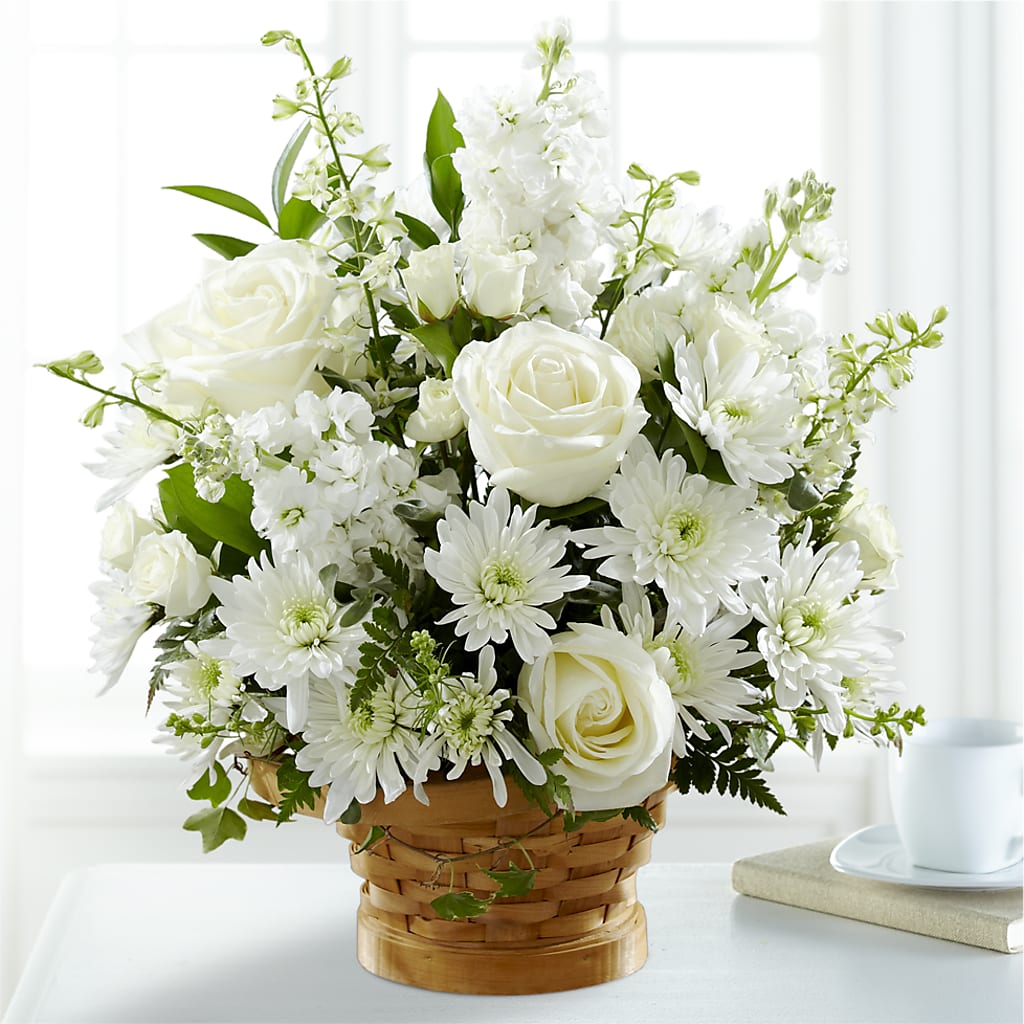 Heartfelt Condolences Arrangement –  Margartia Flowers, Jersey City NJ