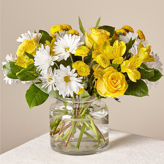 Sunny Sentiments Bouquet –  Margartia Flowers, Jersey City NJ
