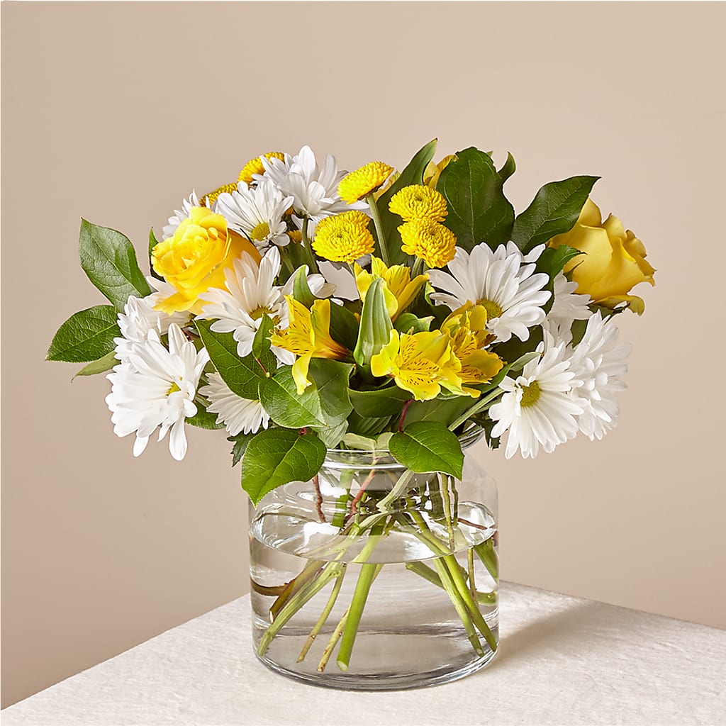 Sunny Sentiments Bouquet –  Margartia Flowers, Jersey City NJ