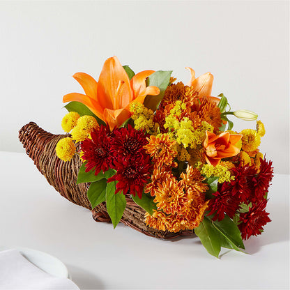 Bouquet of Blessings Cornucopia –  Margartia Flowers, Jersey City NJ