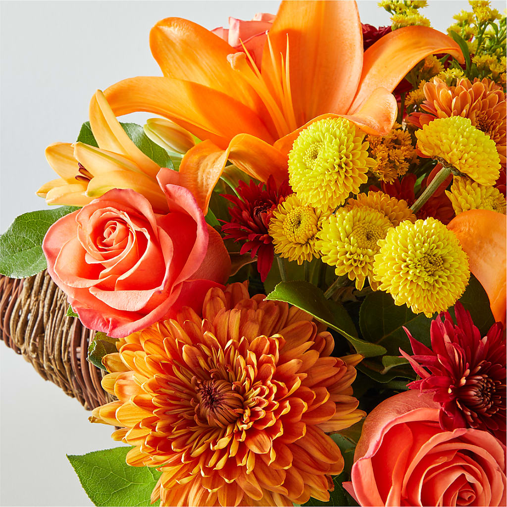 Bouquet of Blessings Cornucopia –  Margartia Flowers, Jersey City NJ