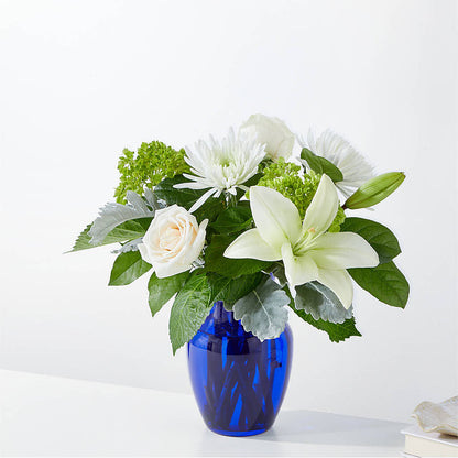 Snowy Dreams Bouquet –  Margartia Flowers, Jersey City NJ