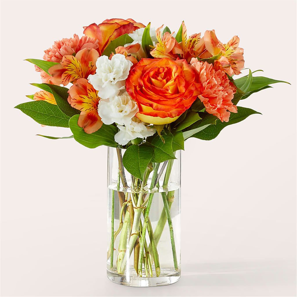 Apricot Glow Bouquet –  Margartia Flowers, Jersey City NJ