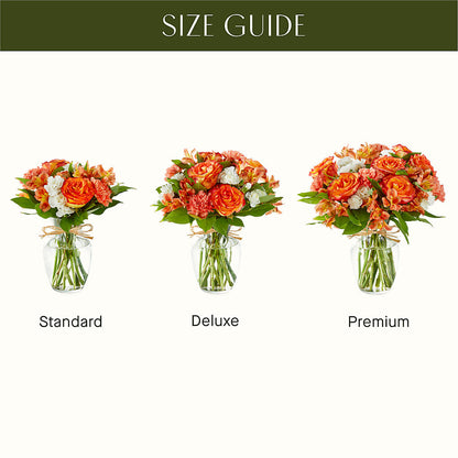 Apricot Glow Bouquet –  Margartia Flowers, Jersey City NJ