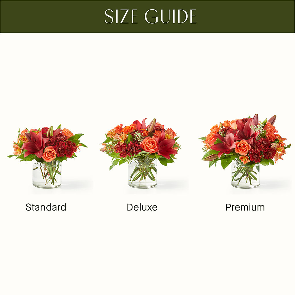 Crimson Leaves Bouquet –  Margartia Flowers, Jersey City NJ