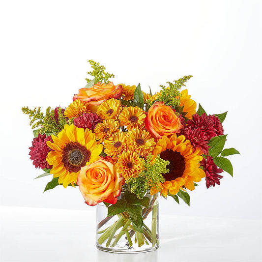 Flannel Scarf Bouquet –  Margartia Flowers, Jersey City NJ
