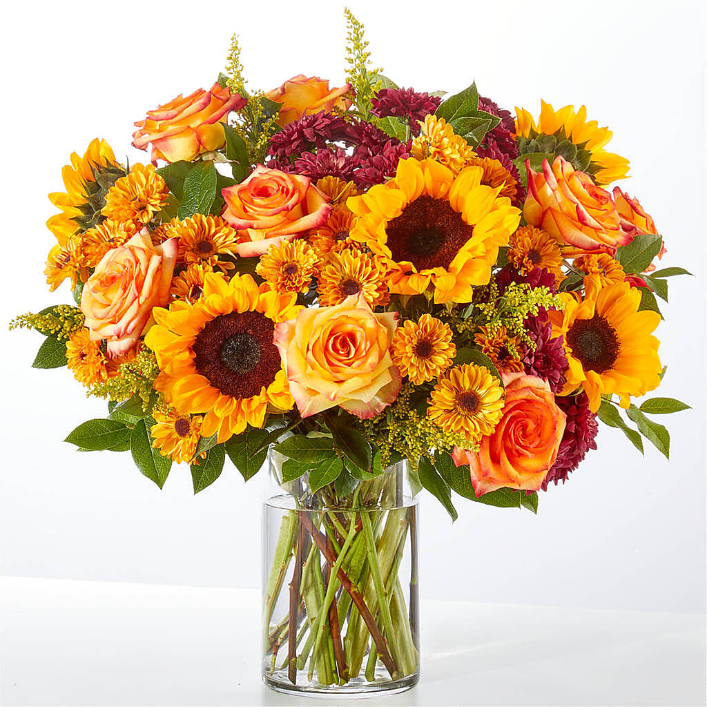 Flannel Scarf Bouquet –  Margartia Flowers, Jersey City NJ