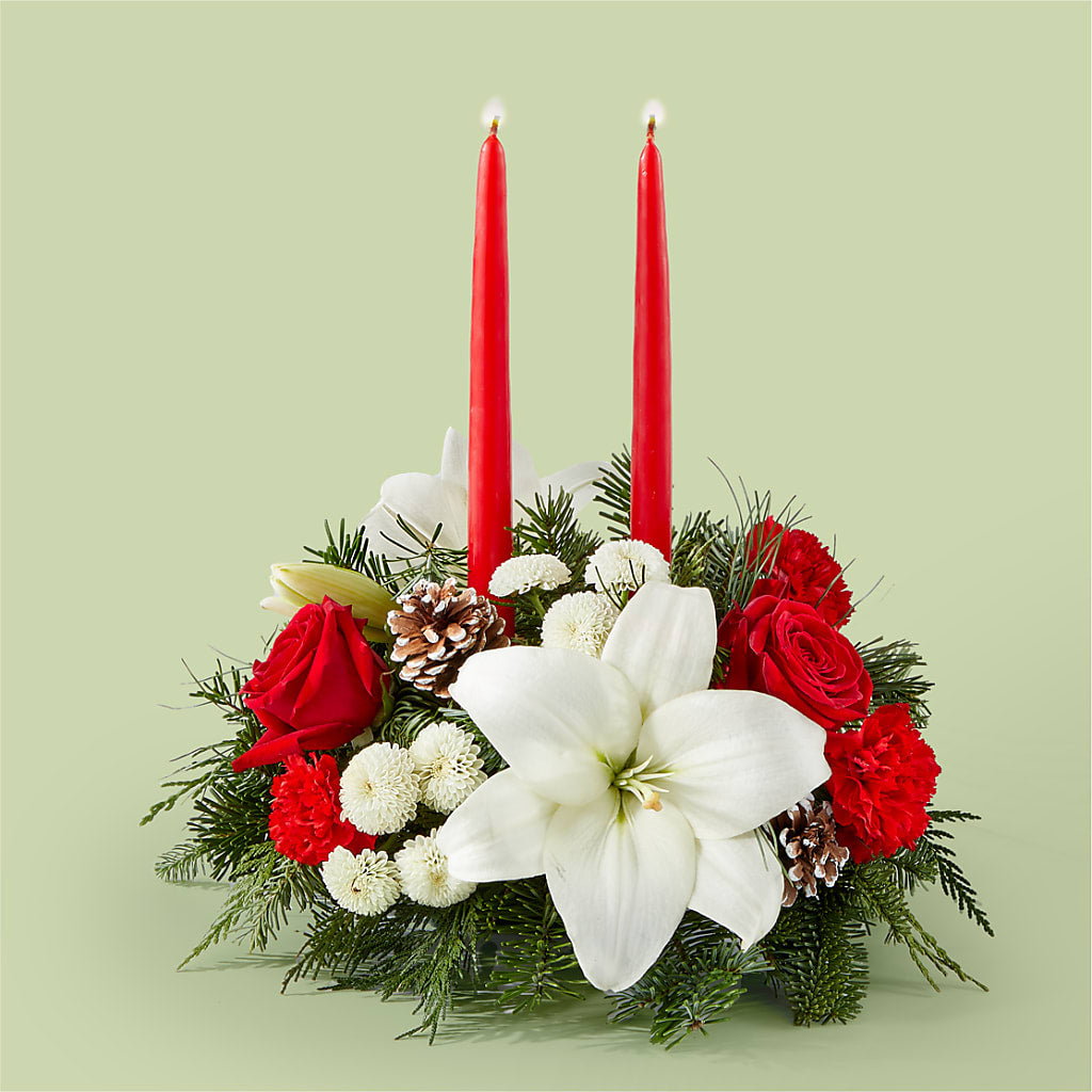 Seasonal Festivities Centerpiece –  Margartia Flowers, Jersey City NJ