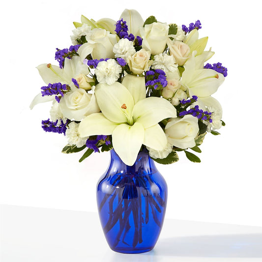 Sapphire Rush Bouquet –  Margartia Flowers, Jersey City NJ