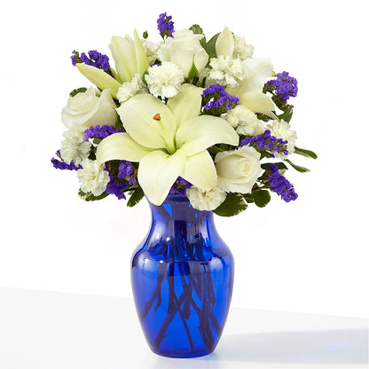 Sapphire Rush Bouquet –  Margartia Flowers, Jersey City NJ