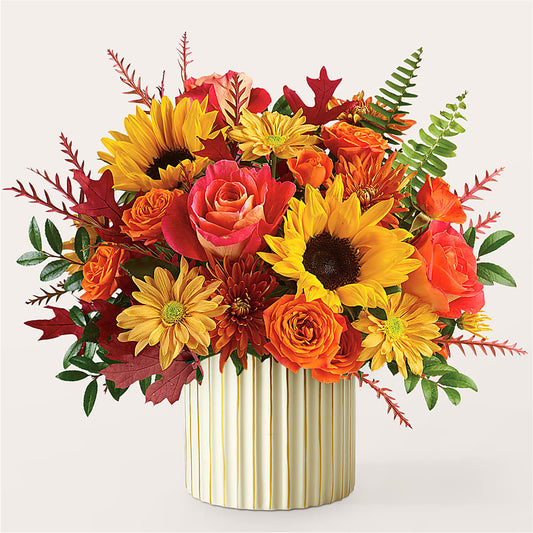 Fall Campfire Bouquet –  Margartia Flowers, Jersey City NJ