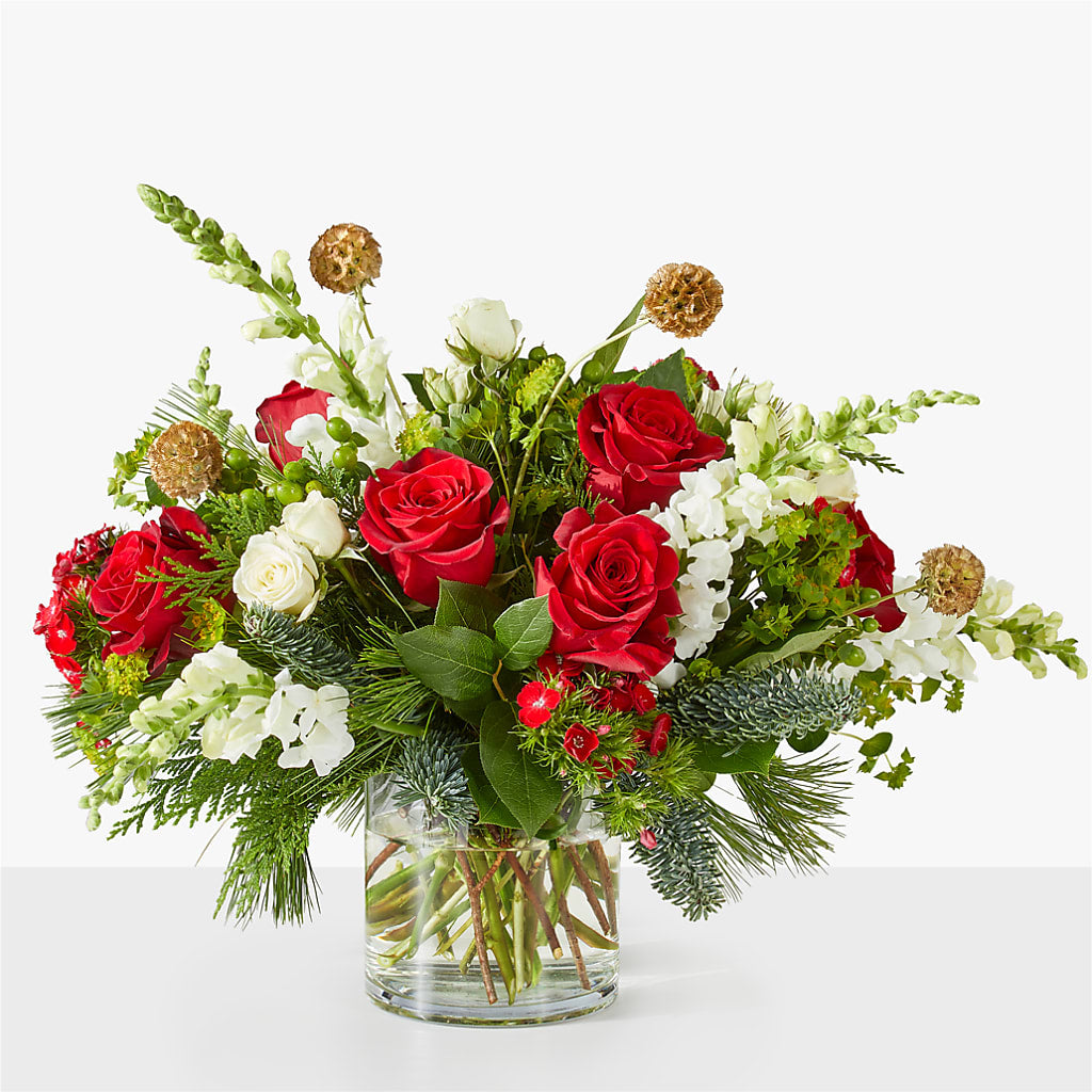 Deck the Halls Bouquet –  Margartia Flowers, Jersey City NJ