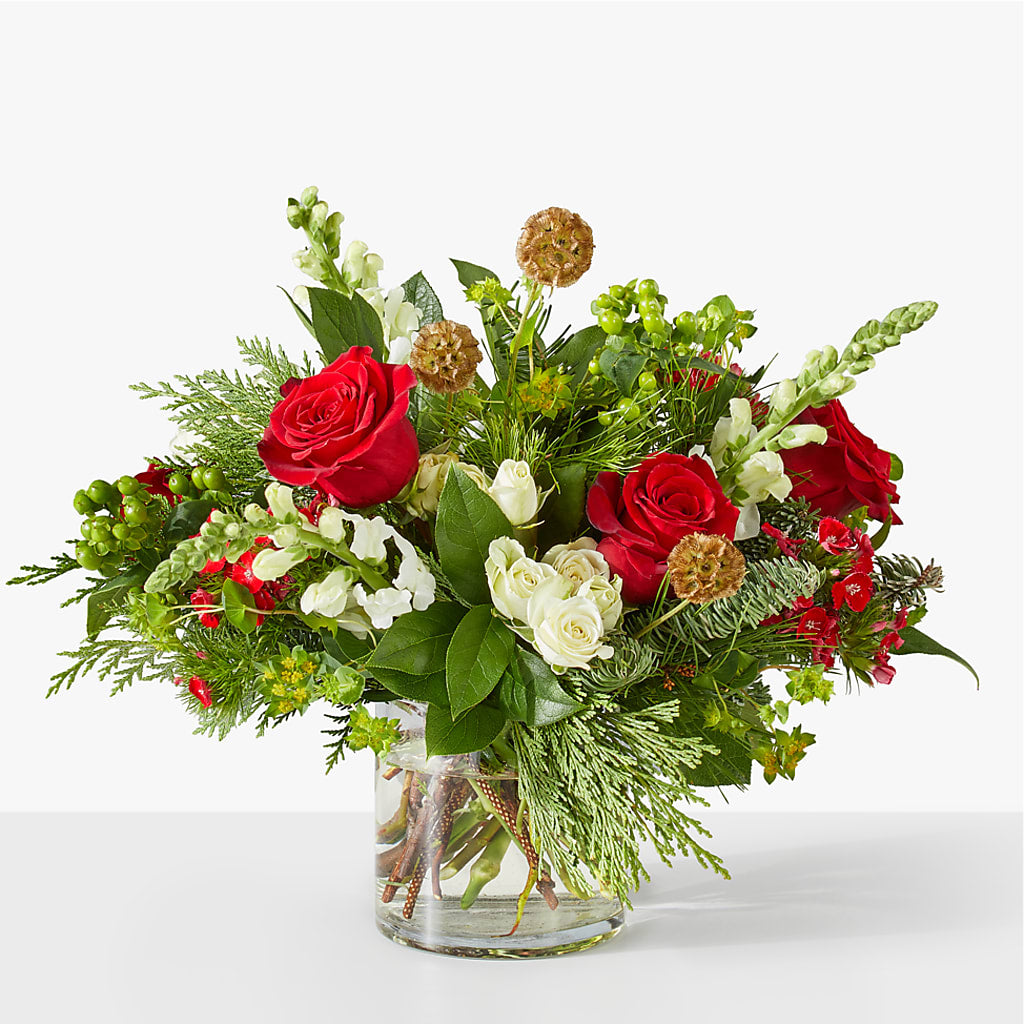 Deck the Halls Bouquet –  Margartia Flowers, Jersey City NJ